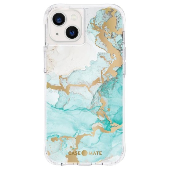 Husa Case Mate Tough Print ocean marble Apple iPhone 13, transparent (Case Mate, iPhone 13) by www.silkase.ro Husa Case Mate Tough Print ocean marble Apple iPhone 13, transparent (iPhone 13, CM047498) by www.silkase.ro